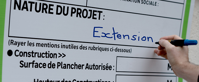 Projet d'extension de maison à Saint-Omer